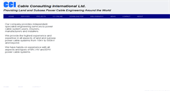 Desktop Screenshot of cableconsulting.net
